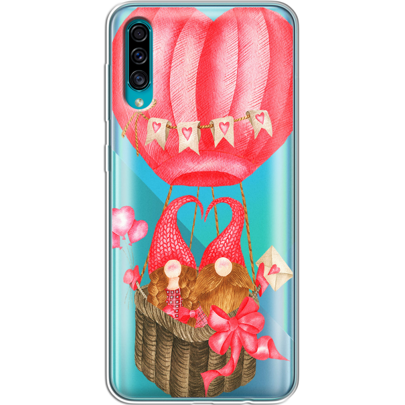 Прозрачный чехол Uprint Samsung A307 Galaxy A30s Valentine Dwarfs