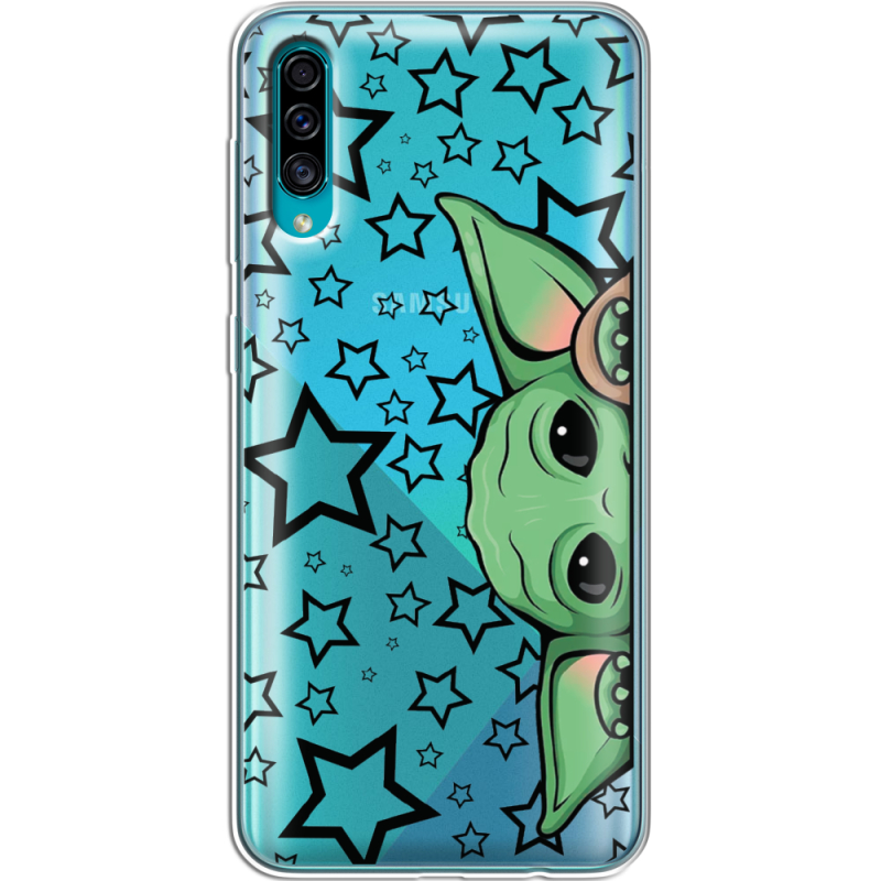 Прозрачный чехол Uprint Samsung A307 Galaxy A30s Baby Yoda