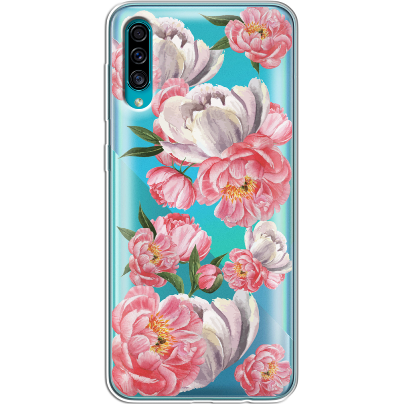 Прозрачный чехол Uprint Samsung A307 Galaxy A30s Peony Watercolor Style