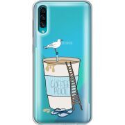 Прозрачный чехол Uprint Samsung A307 Galaxy A30s Segull in Cofee Pool