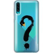 Прозрачный чехол Uprint Samsung A307 Galaxy A30s Swan question