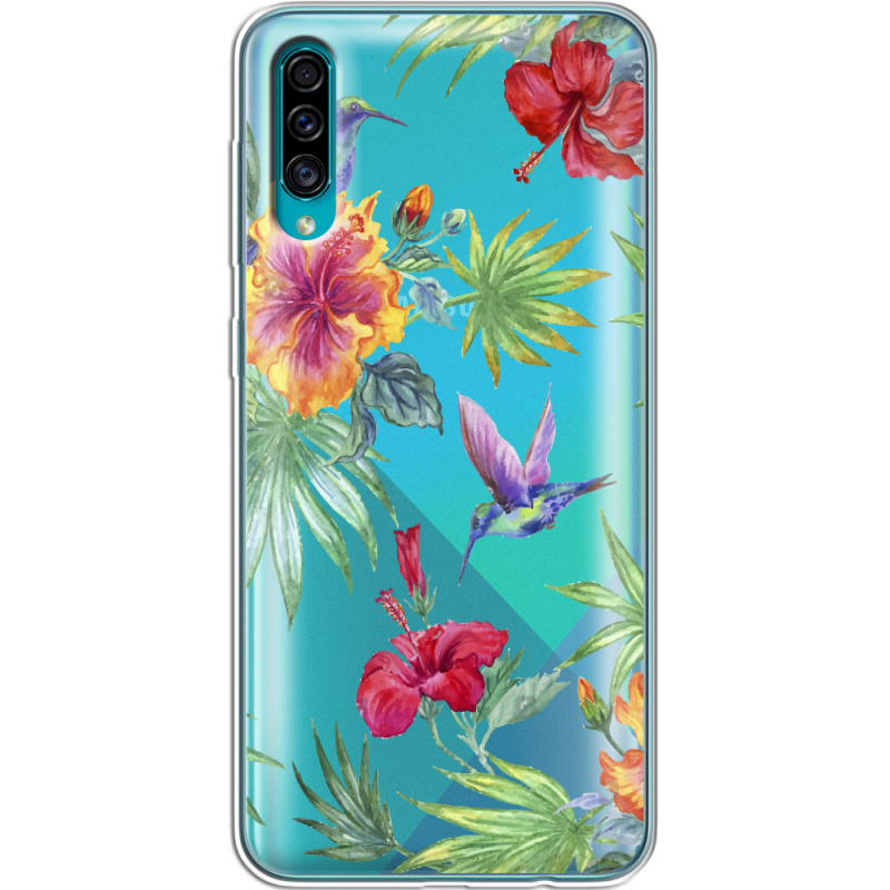 Прозрачный чехол Uprint Samsung A307 Galaxy A30s Tropical