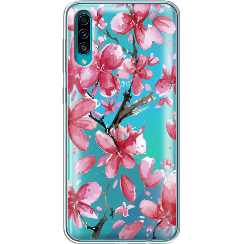 Прозрачный чехол Uprint Samsung A307 Galaxy A30s Pink Magnolia