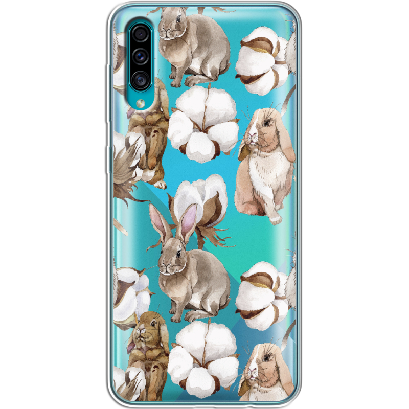 Прозрачный чехол Uprint Samsung A307 Galaxy A30s Cotton and Rabbits