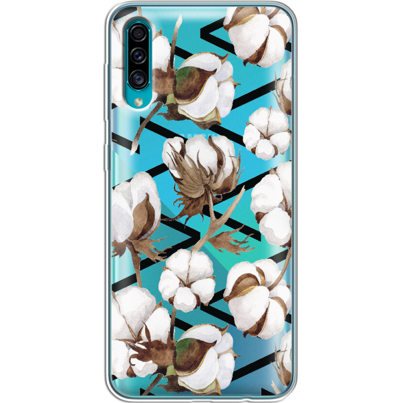 Прозрачный чехол Uprint Samsung A307 Galaxy A30s Cotton flowers