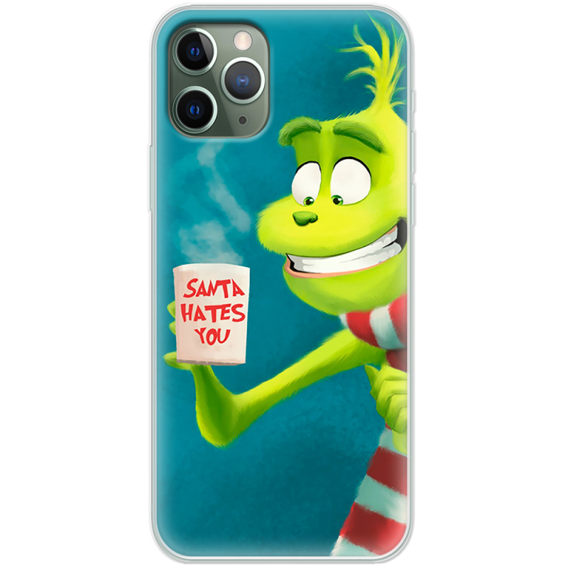 Чехол Uprint Apple iPhone 11 Pro Santa Hates You