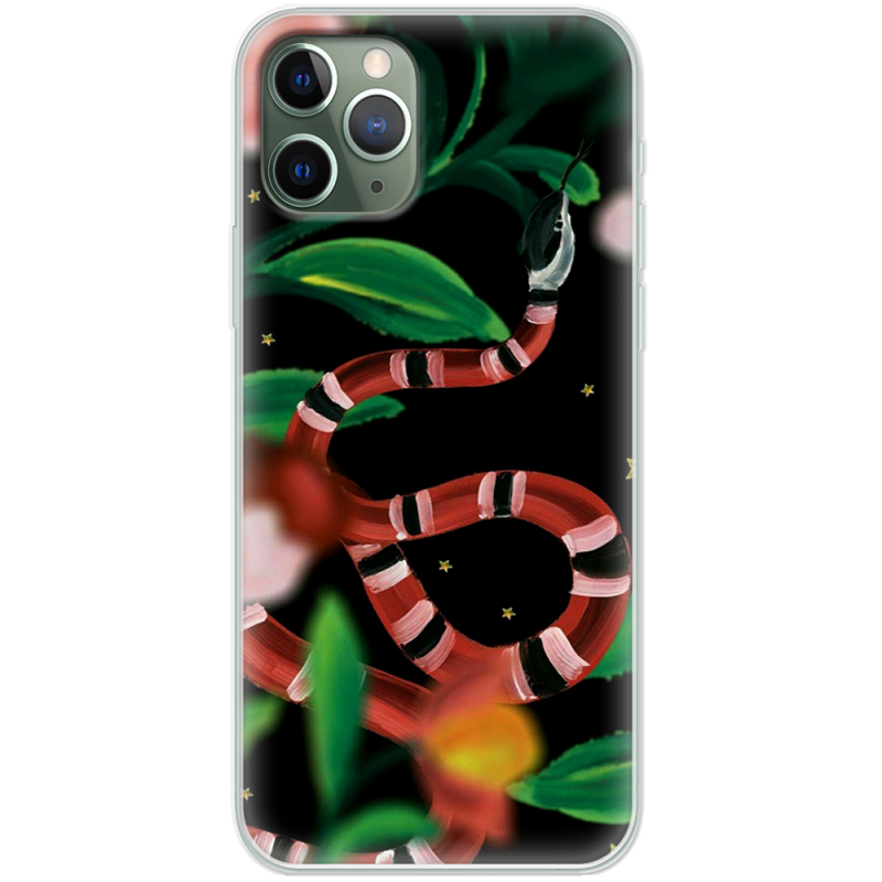 Чехол Uprint Apple iPhone 11 Pro Red Snake