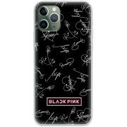 Чехол Uprint Apple iPhone 11 Pro Blackpink автограф