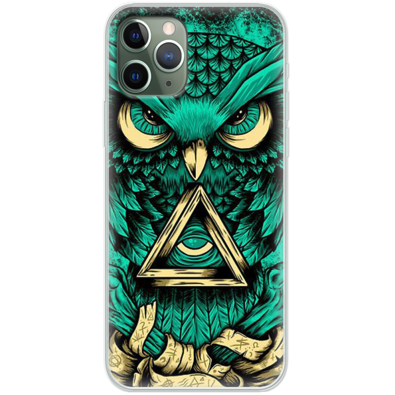 Чехол Uprint Apple iPhone 11 Pro Masonic Owl