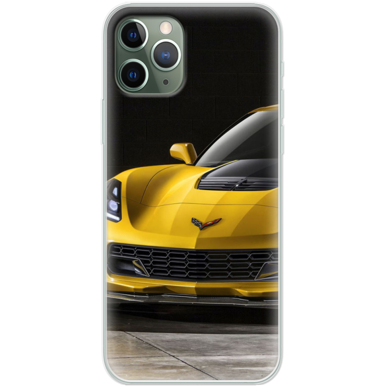 Чехол Uprint Apple iPhone 11 Pro Corvette Z06