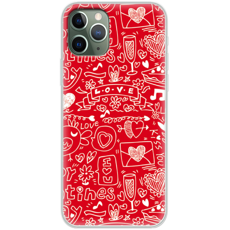 Чехол Uprint Apple iPhone 11 Pro Happy Valentines