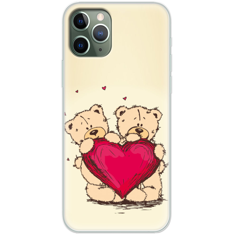 Чехол Uprint Apple iPhone 11 Pro Teddy Bear Love