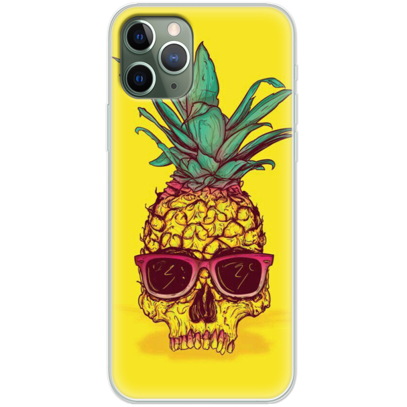 Чехол Uprint Apple iPhone 11 Pro Pineapple Skull