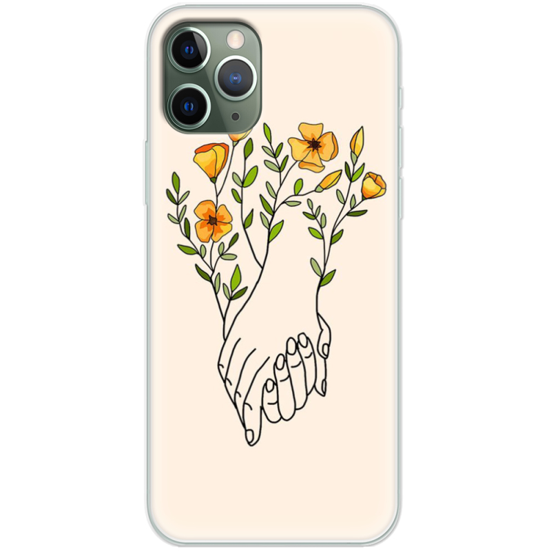 Чехол Uprint Apple iPhone 11 Pro Flower Hands
