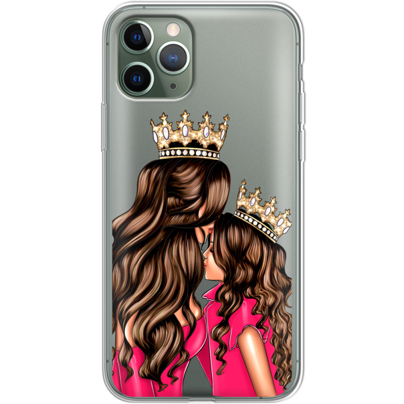 Прозрачный чехол Uprint Apple iPhone 11 Pro Queen and Princess
