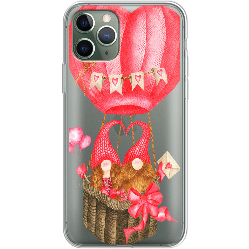 Прозрачный чехол Uprint Apple iPhone 11 Pro Valentine Dwarfs