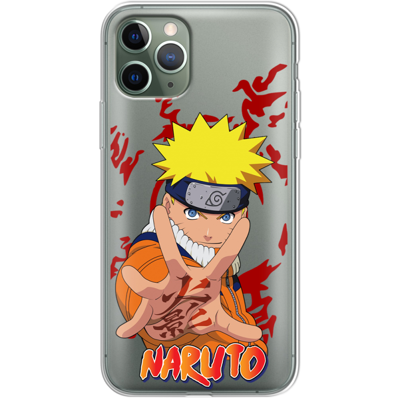 Прозрачный чехол Uprint Apple iPhone 11 Pro Naruto