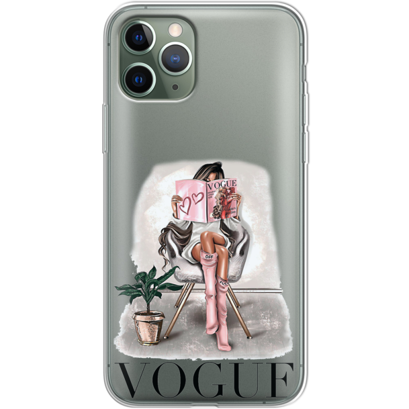 Прозрачный чехол Uprint Apple iPhone 11 Pro VOGUE