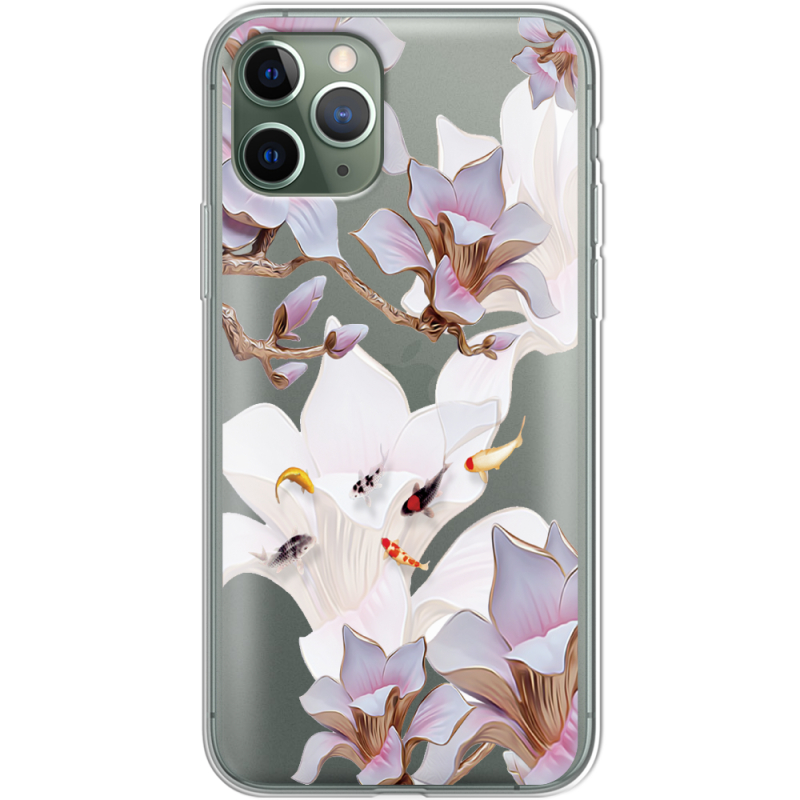 Прозрачный чехол Uprint Apple iPhone 11 Pro Chinese Magnolia