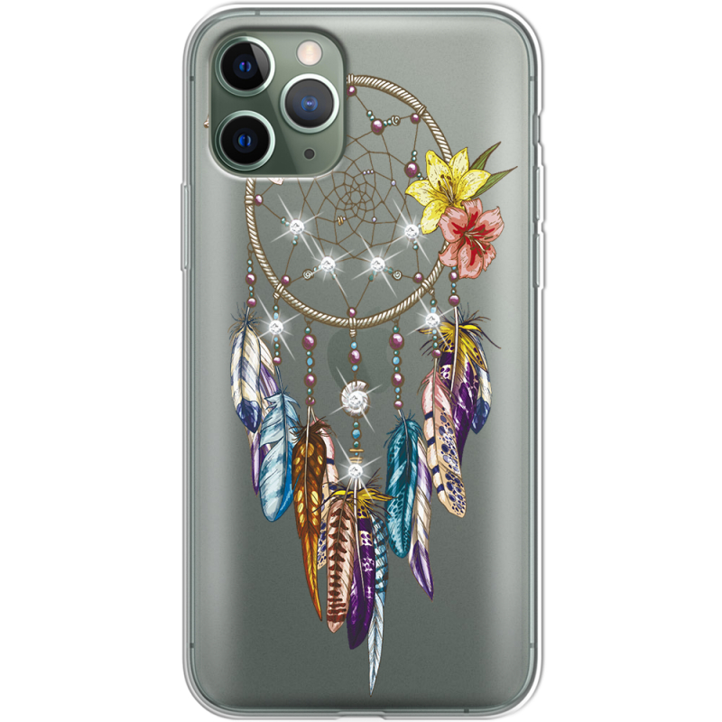 Чехол со стразами Apple iPhone 11 Pro Dreamcatcher