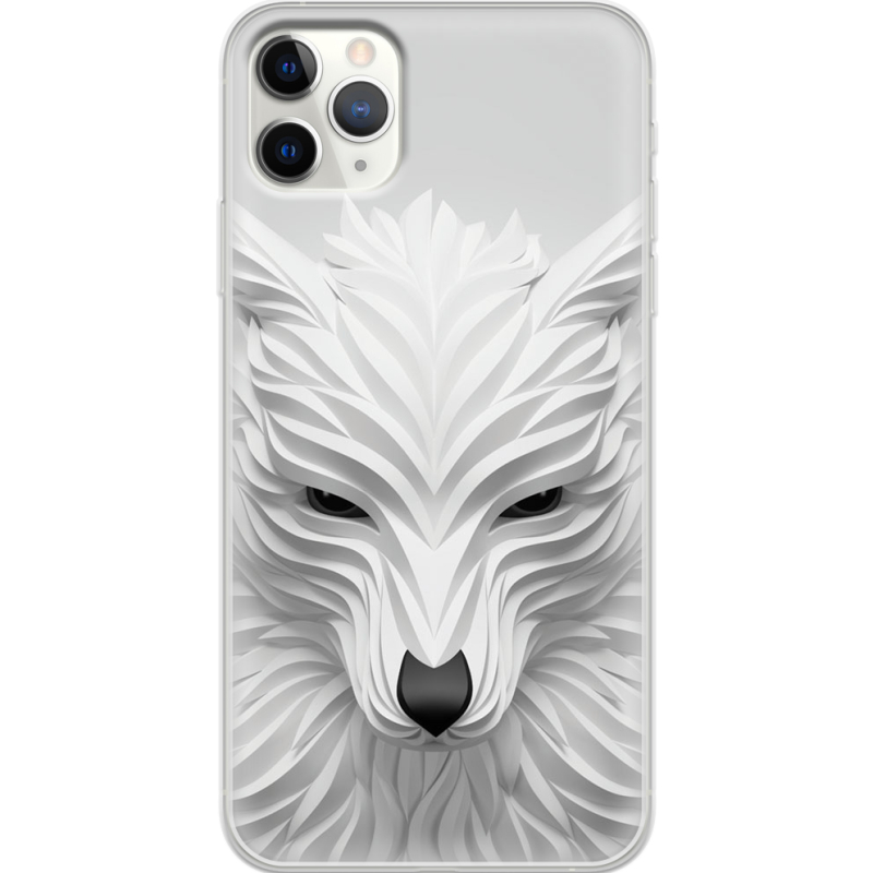 Чехол Uprint Apple iPhone 11 Pro Max White Wolf