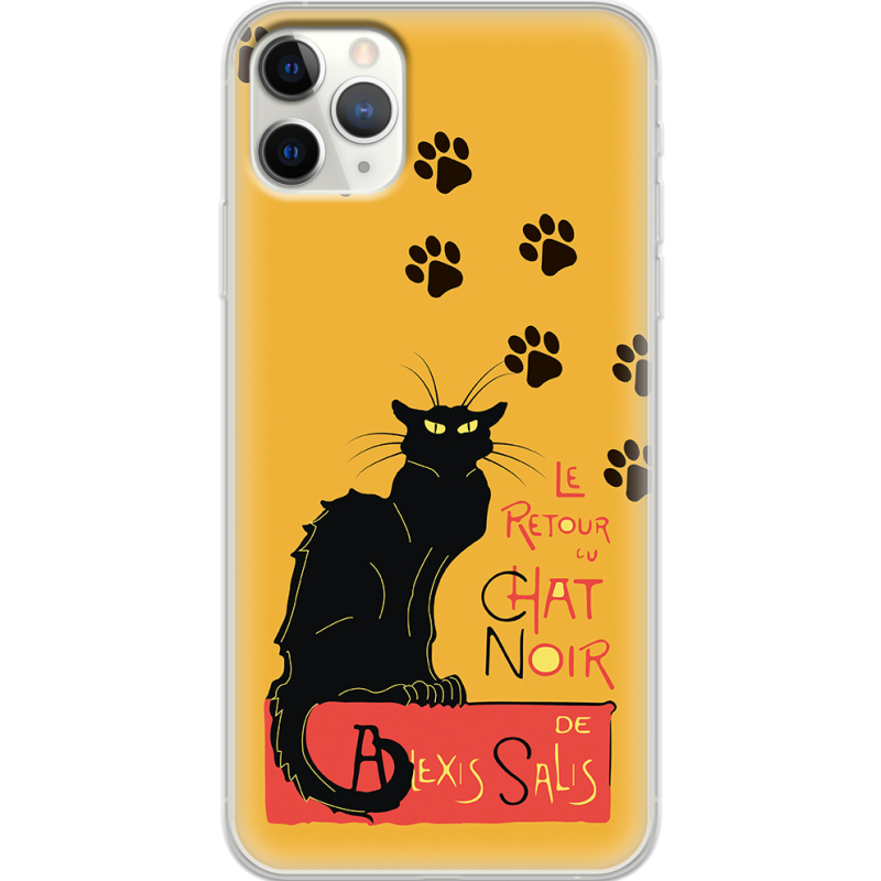 Чехол Uprint Apple iPhone 11 Pro Max Noir Cat