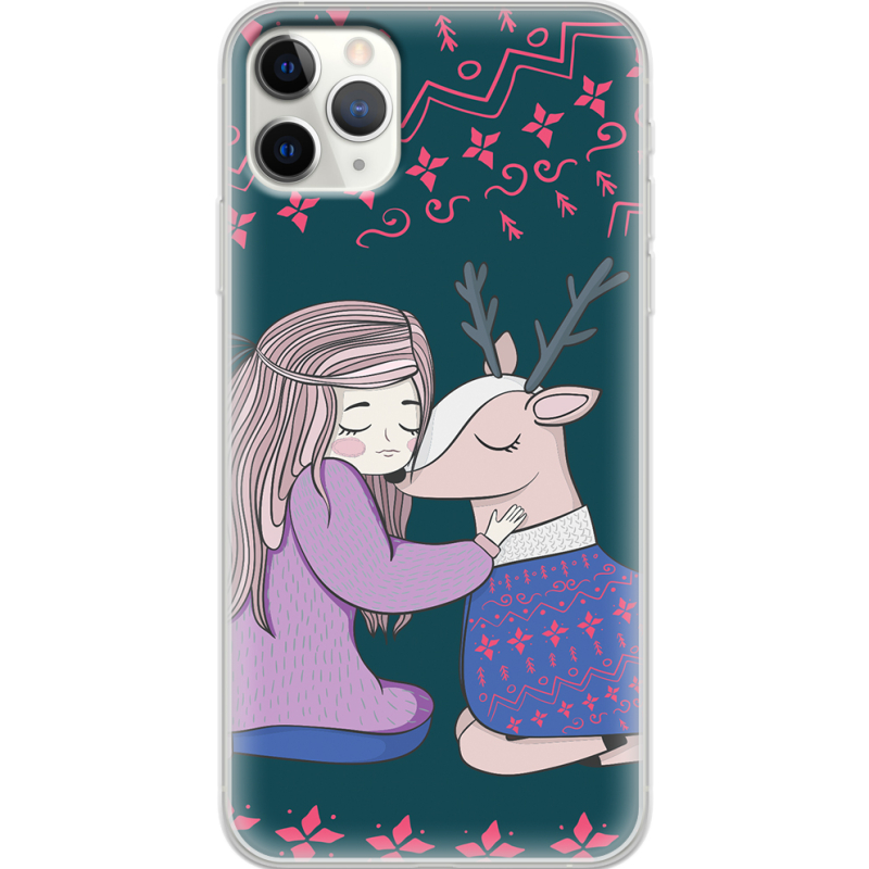 Чехол Uprint Apple iPhone 11 Pro Max Girl and deer