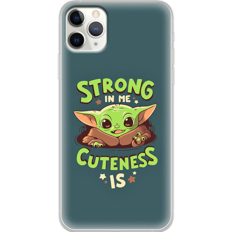 Чехол Uprint Apple iPhone 11 Pro Max Strong in me Cuteness is