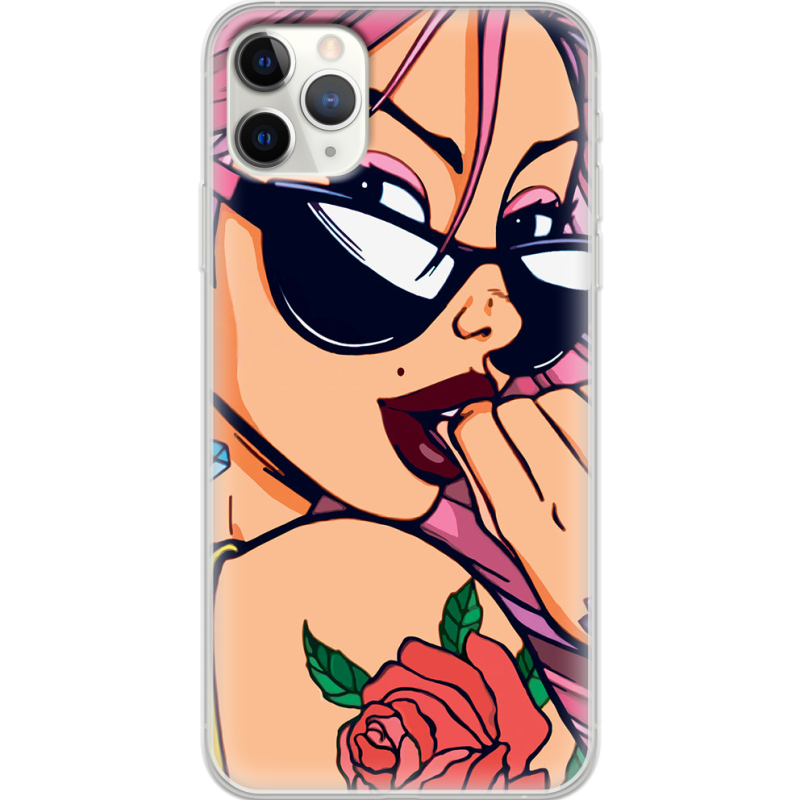 Чехол Uprint Apple iPhone 11 Pro Max Pink Girl