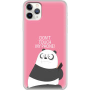 Чехол Uprint Apple iPhone 11 Pro Max Dont Touch My Phone Panda