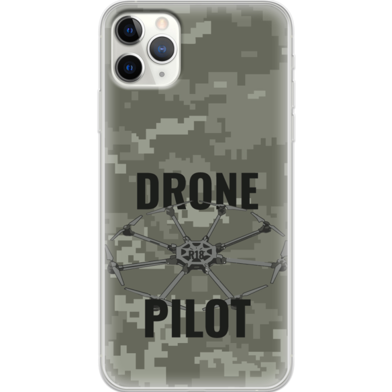 Чехол Uprint Apple iPhone 11 Pro Max Drone Pilot