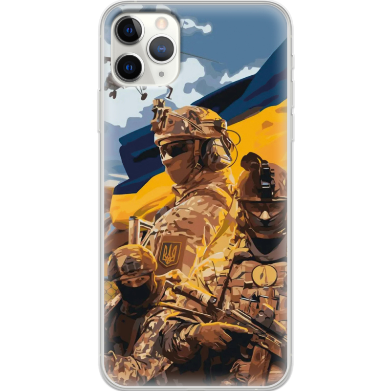 Чехол Uprint Apple iPhone 11 Pro Max Воїни ЗСУ