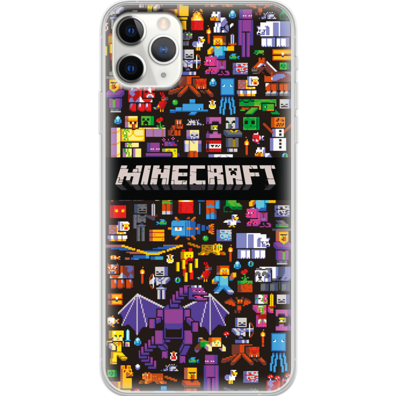 Чехол Uprint Apple iPhone 11 Pro Max Minecraft Mobbery