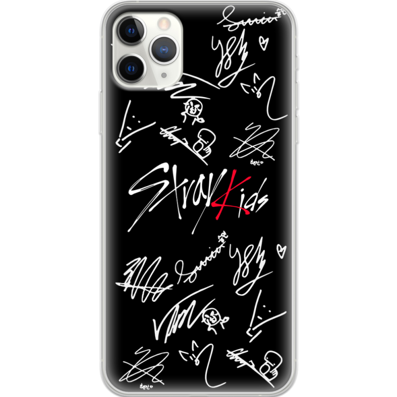Чехол Uprint Apple iPhone 11 Pro Max Stray Kids автограф