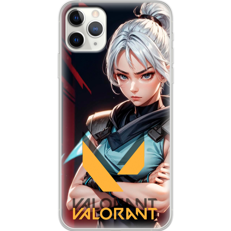 Чехол Uprint Apple iPhone 11 Pro Max Valorant Джет