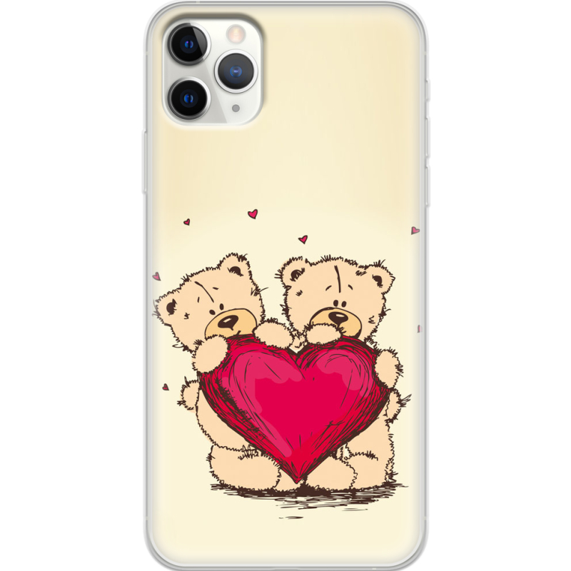 Чехол Uprint Apple iPhone 11 Pro Max Teddy Bear Love