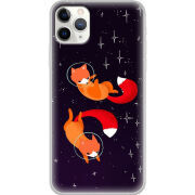 Чехол Uprint Apple iPhone 11 Pro Max Fox-Astronauts