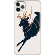 Чехол Uprint Apple iPhone 11 Pro Max Black Deer