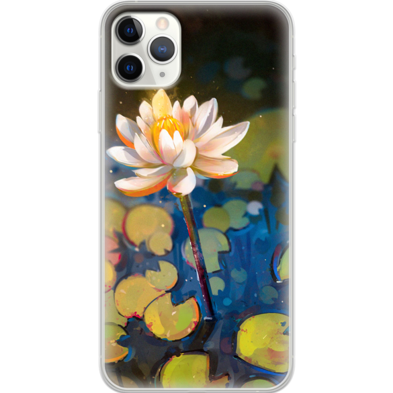 Чехол Uprint Apple iPhone 11 Pro Max Waterlily