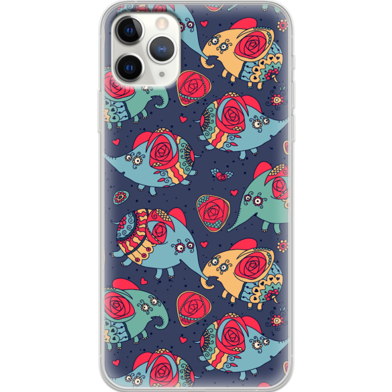 Чехол Uprint Apple iPhone 11 Pro Max Flying Elephants