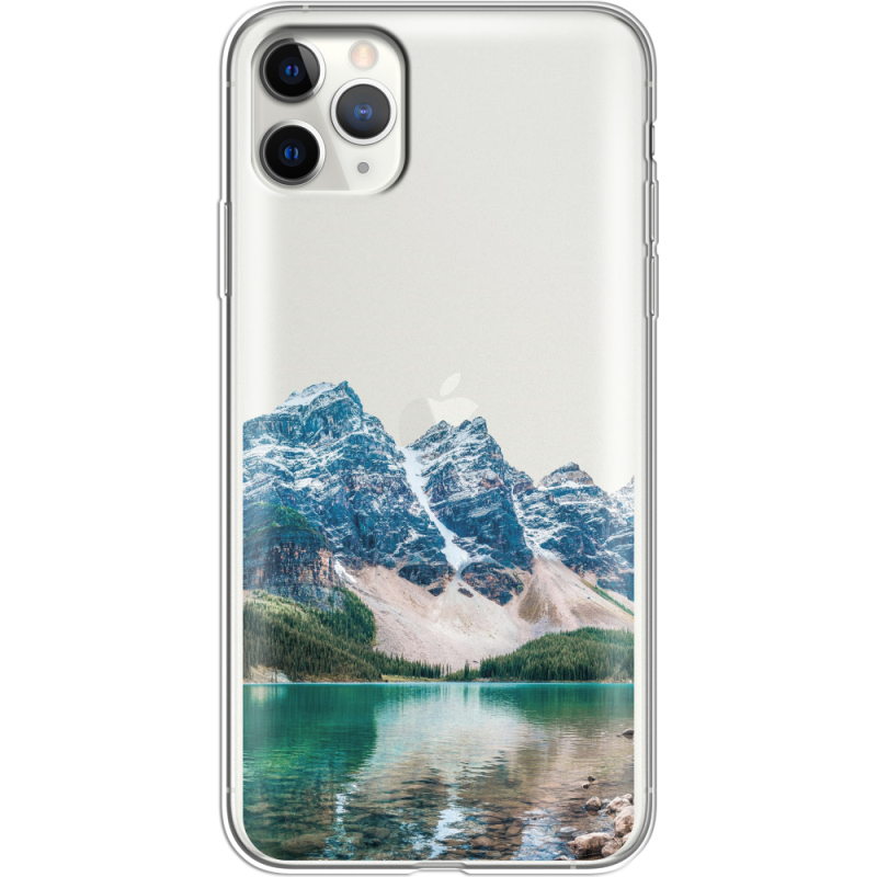 Прозрачный чехол Uprint Apple iPhone 11 Pro Max Blue Mountain