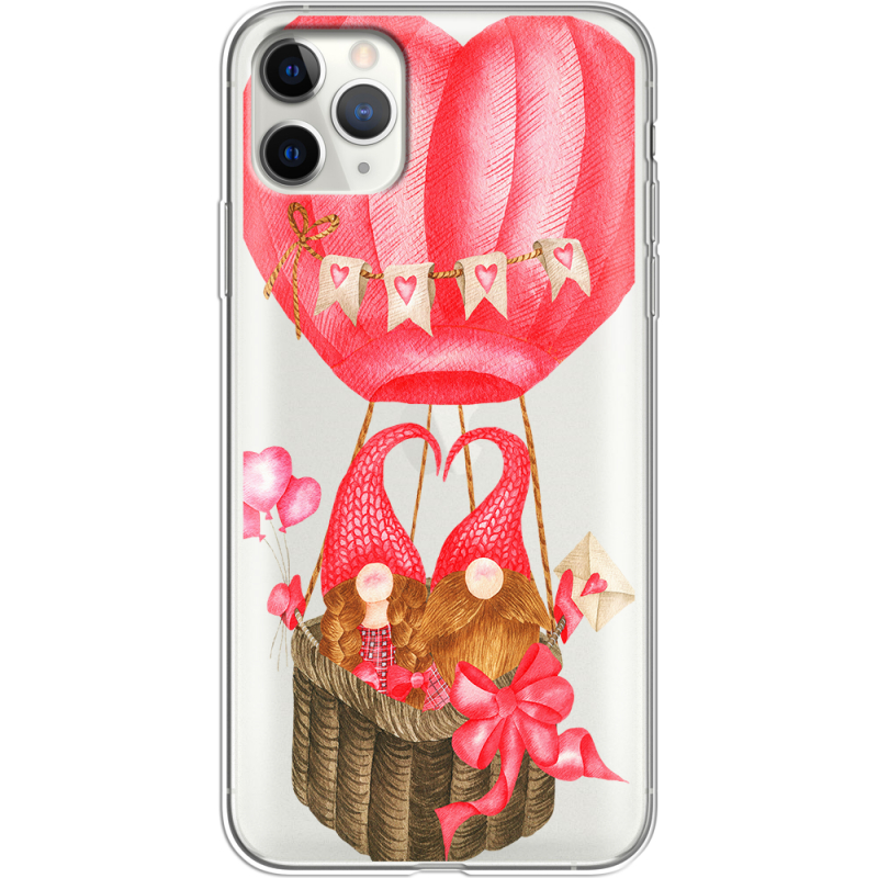 Прозрачный чехол Uprint Apple iPhone 11 Pro Max Valentine Dwarfs
