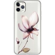 Прозрачный чехол Uprint Apple iPhone 11 Pro Max Magnolia