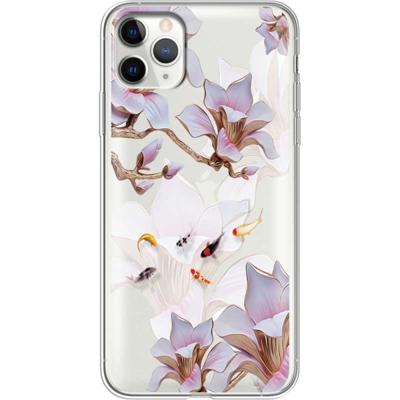 Прозрачный чехол Uprint Apple iPhone 11 Pro Max Chinese Magnolia