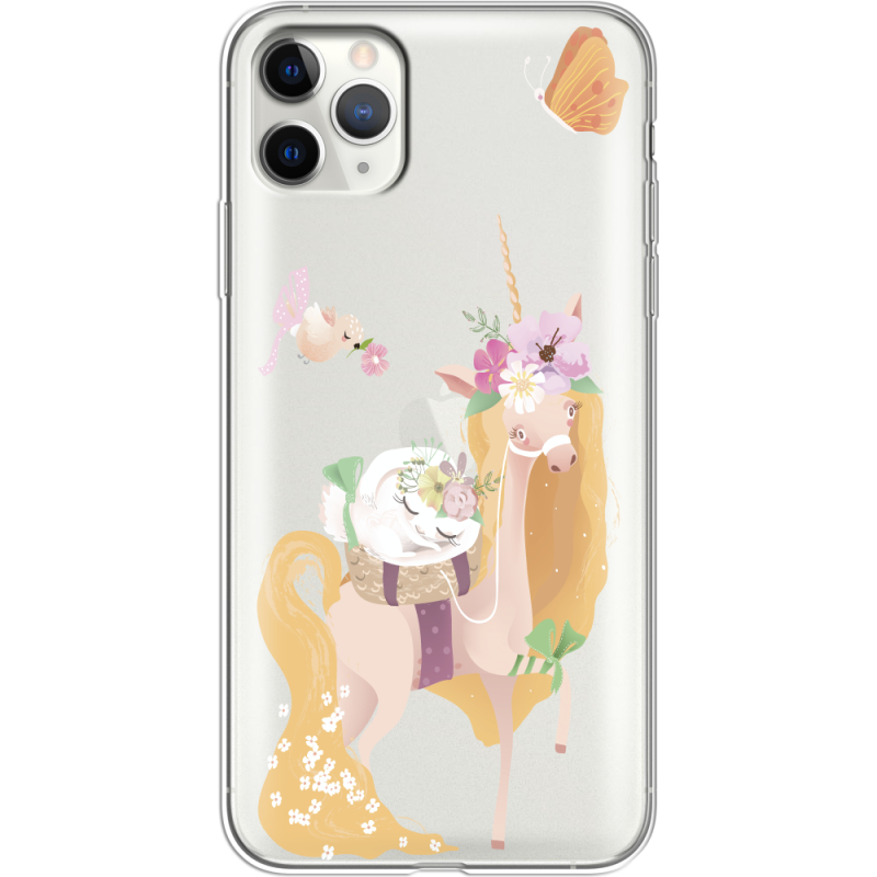 Прозрачный чехол Uprint Apple iPhone 11 Pro Max Uni Blonde