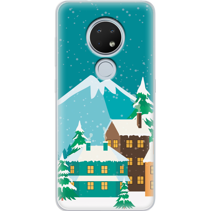Чехол Uprint Nokia 7.2 Winteforest