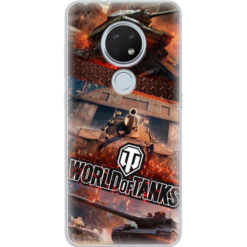 Чехол Uprint Nokia 7.2 World Of Tanks