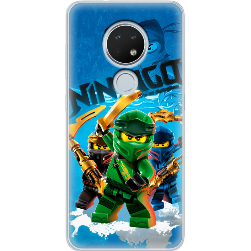 Чехол Uprint Nokia 7.2 Lego Ninjago