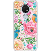 Чехол Uprint Nokia 7.2 Birds in Flowers