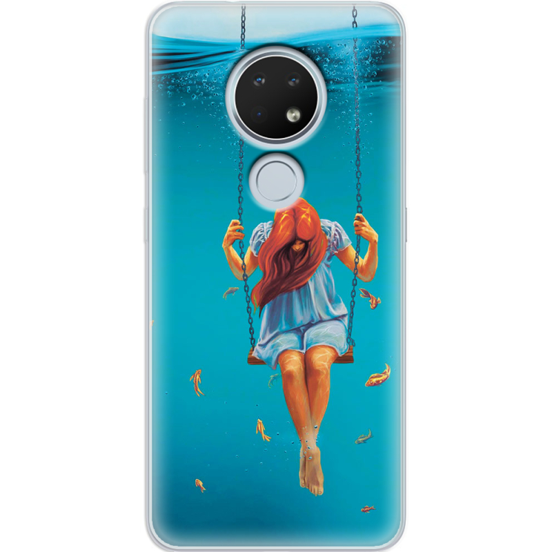 Чехол Uprint Nokia 7.2 Girl In The Sea